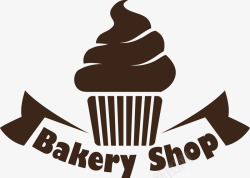 蛋糕房logo烘焙商店的可爱LOGO图标高清图片