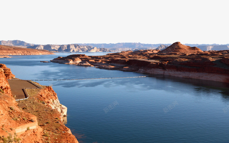 鲍威尔湖风景图png免抠素材_88icon https://88icon.com 旅游景区 美国鲍威尔湖 著名景点 鲍威尔湖风景图