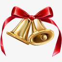 漂亮纱巾漂亮的圣诞铃铛图标图标