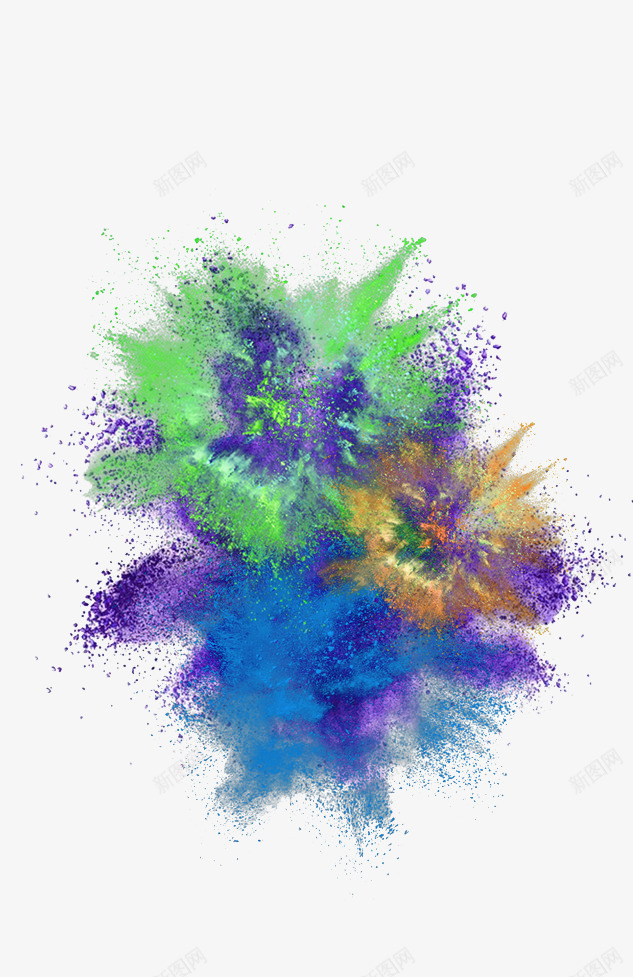 彩色爆炸粉尘png免抠素材_88icon https://88icon.com 固体颗粒 尘埃 彩色 悬浮物 烟雾 爆炸粉尘 粉尘 粒度 蓝紫色