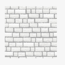 砖块墙壁卡通白色砖块墙壁矢量图高清图片
