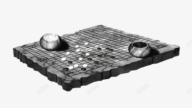 水墨风围棋盘png免抠素材_88icon https://88icon.com 中国水墨风围棋盘 娱乐 对弈 新图网 棋子 棋局 水墨风围棋 黑白子