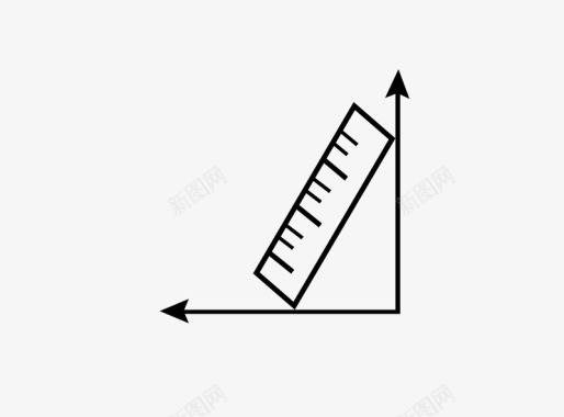 标尺测量测量尺子元素图标图标