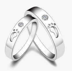 男女结婚戒指高清图片
