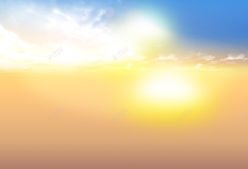 天空png免抠素材_88icon https://88icon.com 天空 朝阳 淡黄色的天空 白云 蓝天 阳光 阳光普照 阳光照片