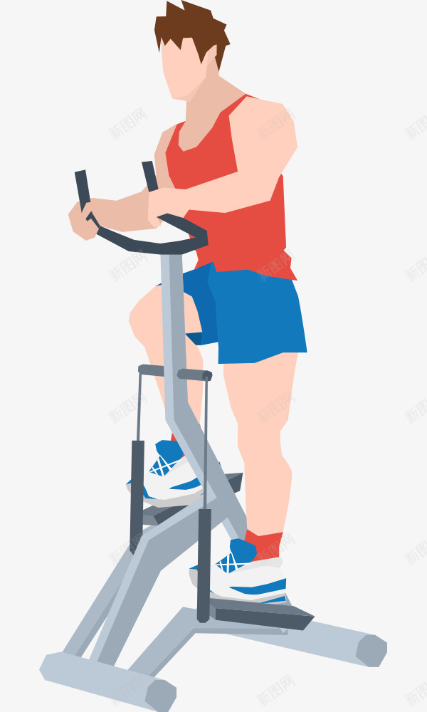 健身房里器械运动健身的男士png免抠素材_88icon https://88icon.com 人物插图 健身 健身房 器械 男士 运动 锻炼身体