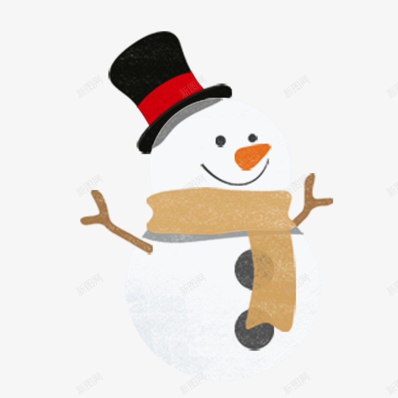 可爱小雪人png免抠素材_88icon https://88icon.com 下雪 冬天 冬季 冬季寒冷 冰天雪地 可爱 寒冷 小雪人 戴帽子的小雪人 立冬