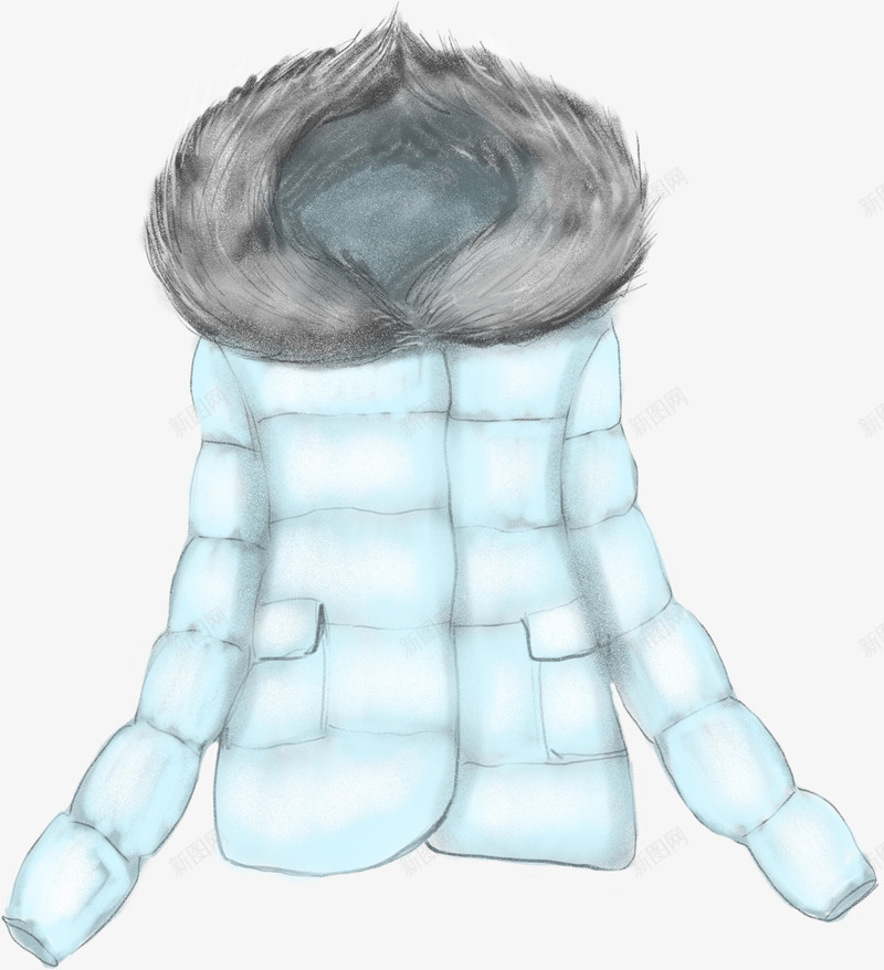 手绘冬天棉衣png免抠素材_88icon https://88icon.com 冬天 手绘 手绘冬天棉衣 手绘冬天棉衣PNG 棉衣 衣服