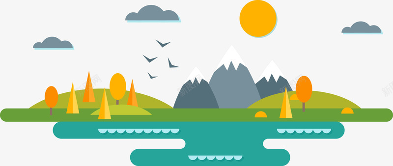 卡通郊区美景png免抠素材_88icon https://88icon.com 云 云朵 卡通图案 卡通山云 山 山云 山坡 山峰 山顶 扁平化小山 扁平小山 旅游 郊外 高山