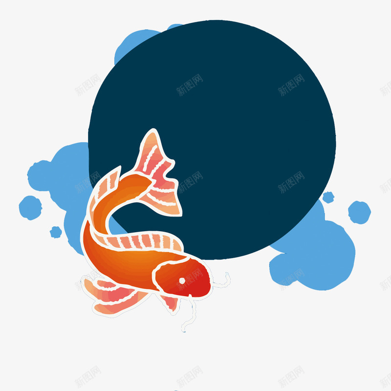 中国风锦鲤边框矢量图eps免抠素材_88icon https://88icon.com 中国风 卡通 手绘 矢量锦鲤边框 锦鲤 锦鲤边框PNG矢量图 锦鲤边框免扣PNG图 矢量图
