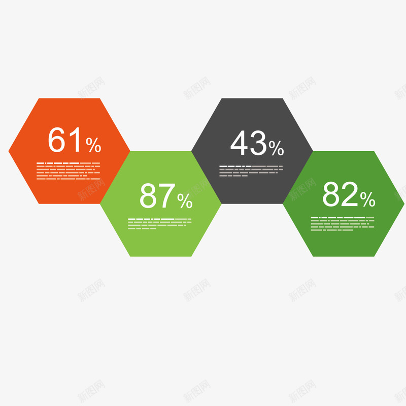 彩色六边形数据矢量图ai免抠素材_88icon https://88icon.com 六边形 分析 数据 素材 矢量图