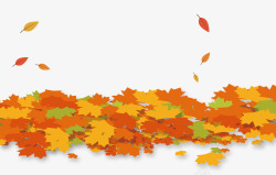 秋天枫叶装饰背景素材