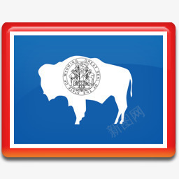 怀俄明国旗美国国家偶像png免抠素材_88icon https://88icon.com Flag Wyoming 国旗 怀俄明