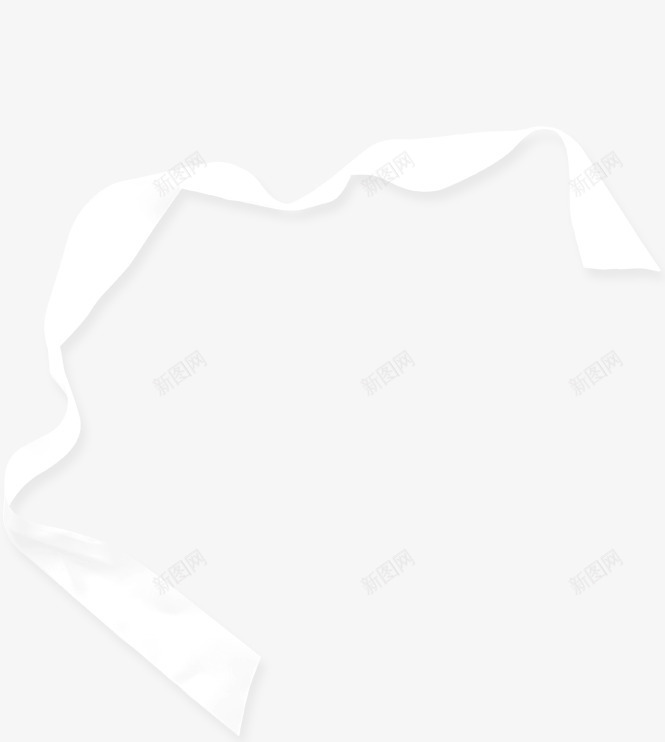 白色飘带白色丝带png免抠素材_88icon https://88icon.com png素材 动态飘带 白色丝带 白色飘带