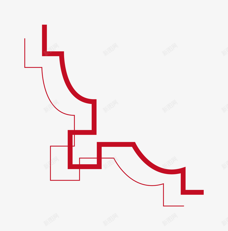 中式卡通边框线条装饰图案矢量图ai免抠素材_88icon https://88icon.com 简约边框 线条装饰 花纹 边框 边框png 边框纹理 边框线条 边框装饰 矢量图