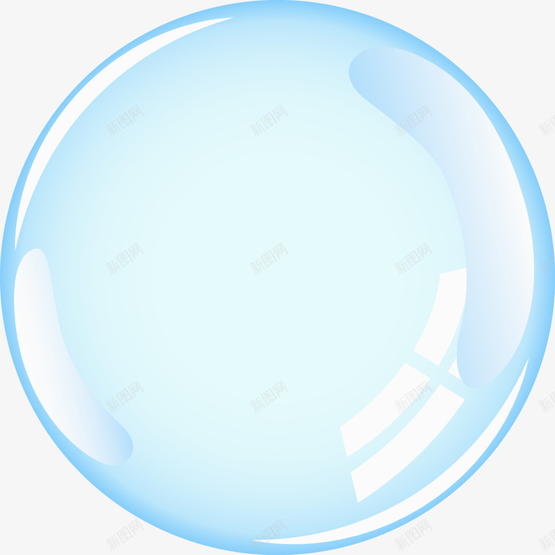 单独一个透明气泡png免抠素材_88icon https://88icon.com 梦幻 气泡 氧气泡 氧气泡泡 泡泡 矢量气泡 透明 透明气泡