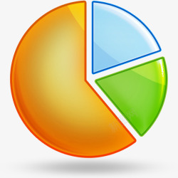 数据分析块彩色数据分析块图标高清图片
