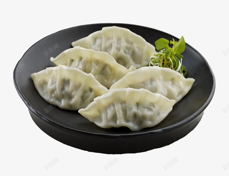 卡通一盘饺子图png免抠素材_88icon https://88icon.com 卡通 插图 盘子 美味的 装饰 食物 饺子 黑色