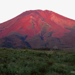 活火山山脉素材