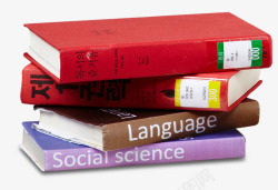 外语图书知识书籍素材