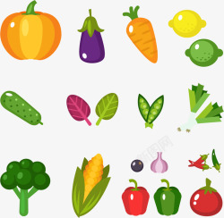 食物矢量ps素材健康瓜果蔬菜高清图片