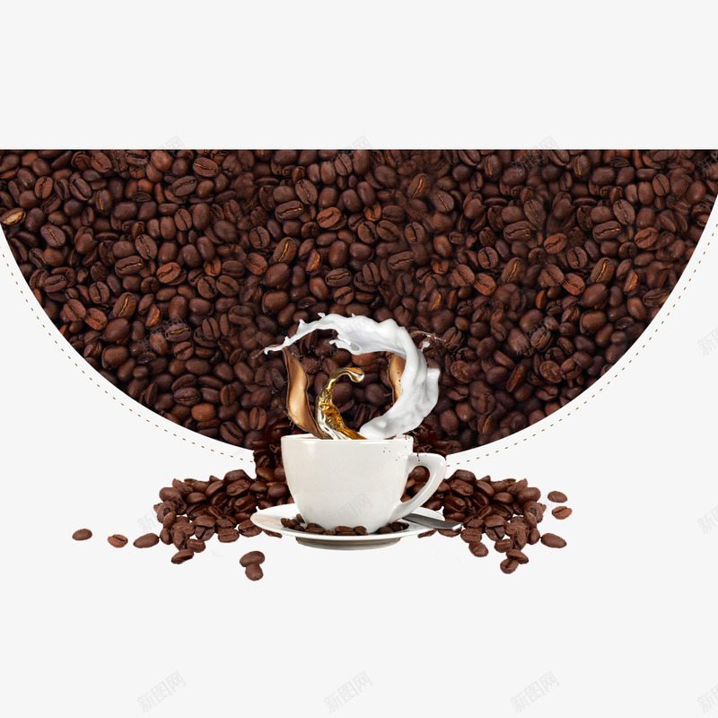 咖啡馆标志png免抠素材_88icon https://88icon.com 勺子 咖啡 咖啡杯 咖啡豆 杯子 盘子 装饰