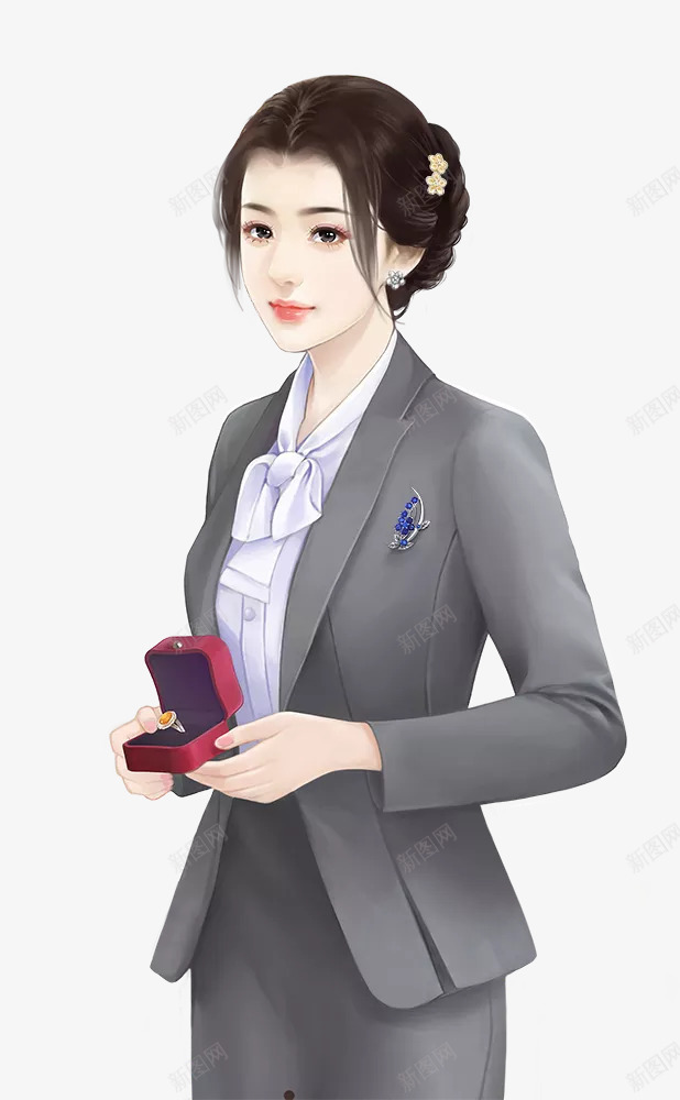 现代职业女png免抠素材_88icon https://88icon.com 女 小说 现代 职业