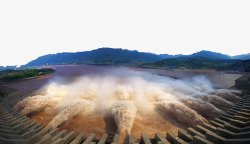 长江三峡大坝风光素材