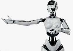 矢量机械臂智能科技仿生机器人高清图片