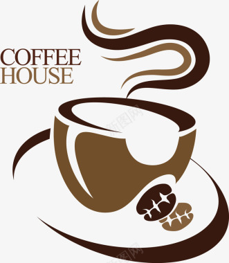 咖啡屋logo矢量图图标图标