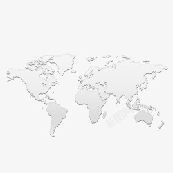 世界人口日图白色现代地球高清图片