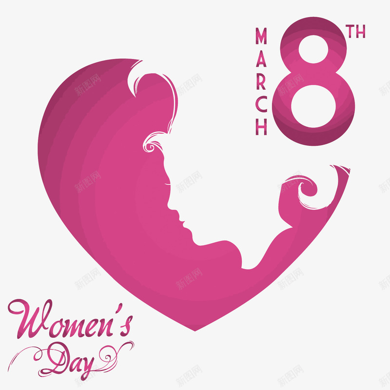 粉色38妇女节矢量图eps免抠素材_88icon https://88icon.com 三八 卡通 妇女节PNG矢量图 妇女节免扣PNG图 手绘 爱心 矢量妇女节 粉色 矢量图