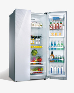 大容量冰箱节能静音超大容量宁静节能冰箱高清图片