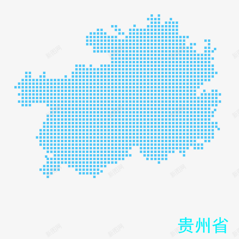 手绘地图psd免抠素材_88icon https://88icon.com 地图 矢量地图 装饰 装饰画 贵州省地图