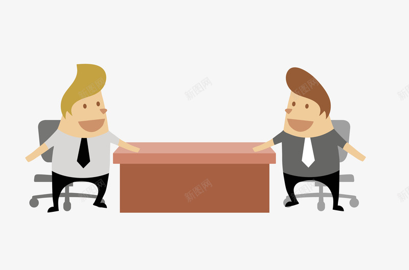 暗色商务谈判小人卡通png免抠素材_88icon https://88icon.com 商务谈判 小人卡通 暗色小人 矢量小人