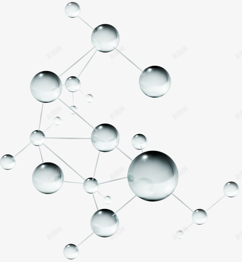 水珠分子结构png免抠素材_88icon https://88icon.com 二氧化碳分子结构 分子结构 水珠