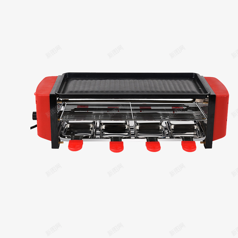 红色烧烤炉png免抠素材_88icon https://88icon.com 无烟烧烤炉 点烧烤机 烧烤机 烧烤炉 电器设计 电烧烤炉 红色