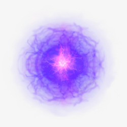紫烟游戏光效能量球特效高清图片