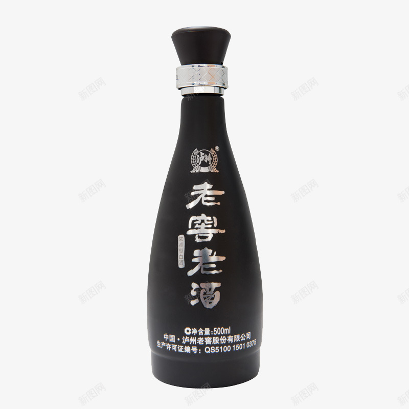 老窖老酒png免抠素材_88icon https://88icon.com 产品实物 名酒 老窖老酒 酒包装 黑色