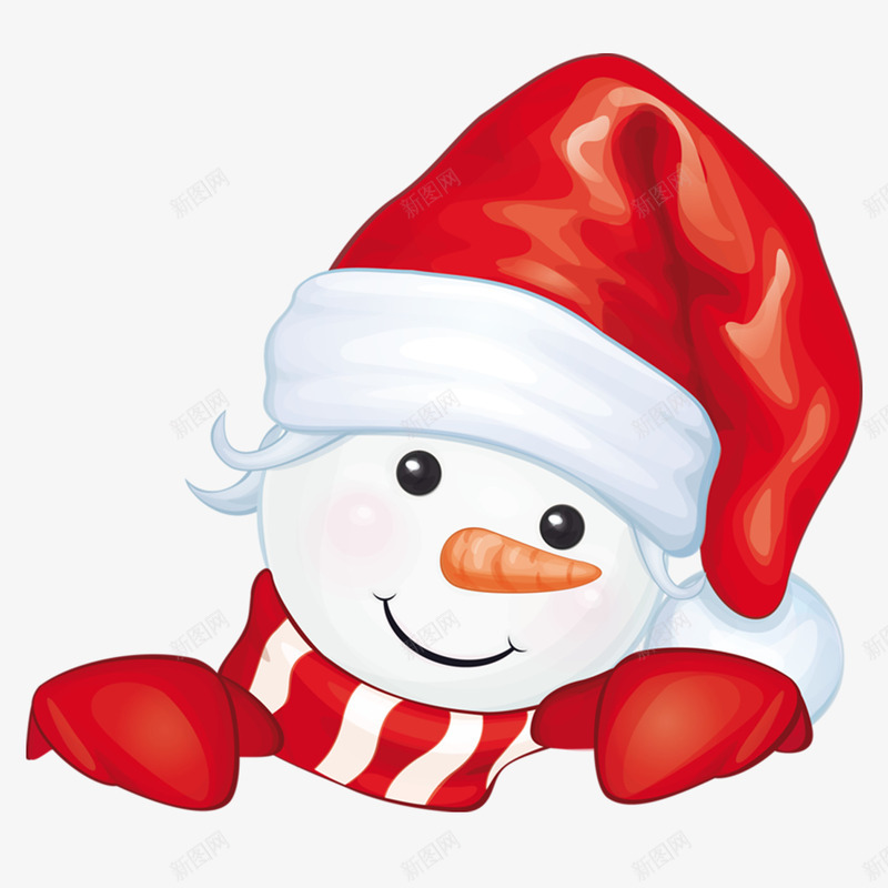 可爱卡通圣诞节红色雪人psd免抠素材_88icon https://88icon.com 卡通 可爱 可爱卡通圣诞节红色雪人 圣诞帽 圣诞节 红色 雪人