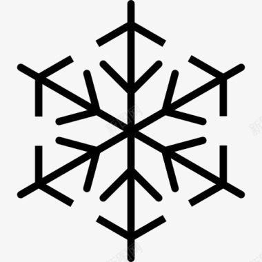 下雪Snowflake图标图标