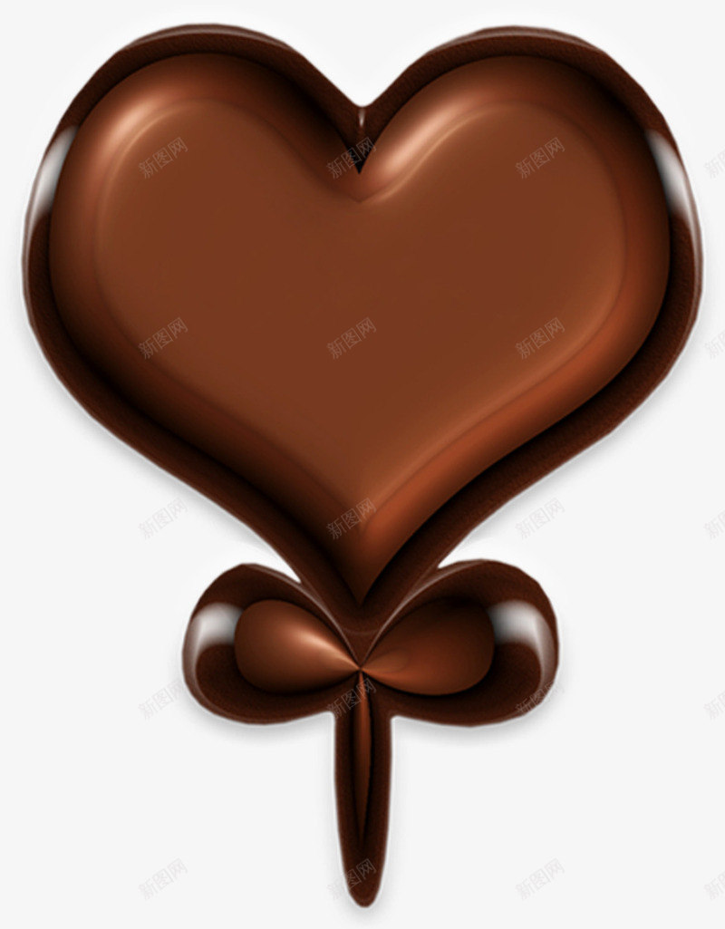 心形巧克力卡通png免抠素材_88icon https://88icon.com 卡通 巧克力 心形