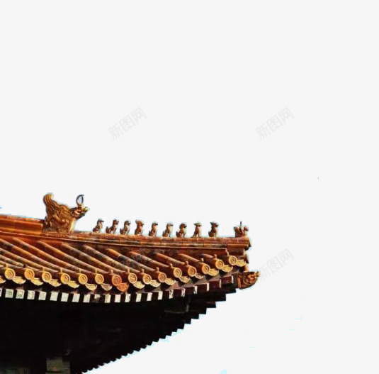 古代古典故宫角楼屋檐元素png免抠素材_88icon https://88icon.com 古代 古典 屋檐 屋檐插画 建筑 故宫角楼