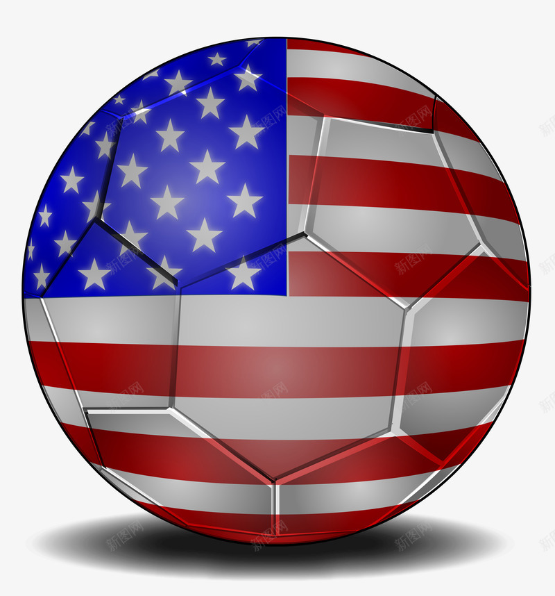 美国足球插画矢量图ai免抠素材_88icon https://88icon.com soccer 美国 美国插画素材 足球插画素材库 足球素材 矢量图