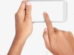 手机屏幕展示图拿着手机的手势高清图片