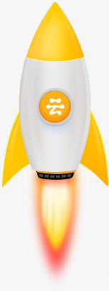 火箭png免抠素材_88icon https://88icon.com 冲天 卡通 火箭