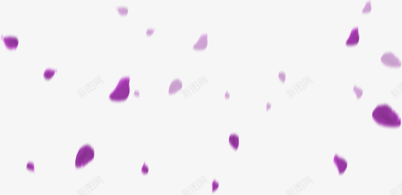紫色模糊花瓣七夕情人节png免抠素材_88icon https://88icon.com 情人 模糊 紫色 花瓣