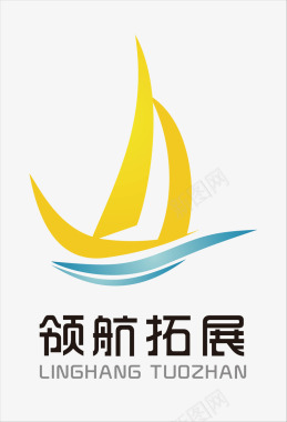 知识拓展领航拓展LOGO图标图标