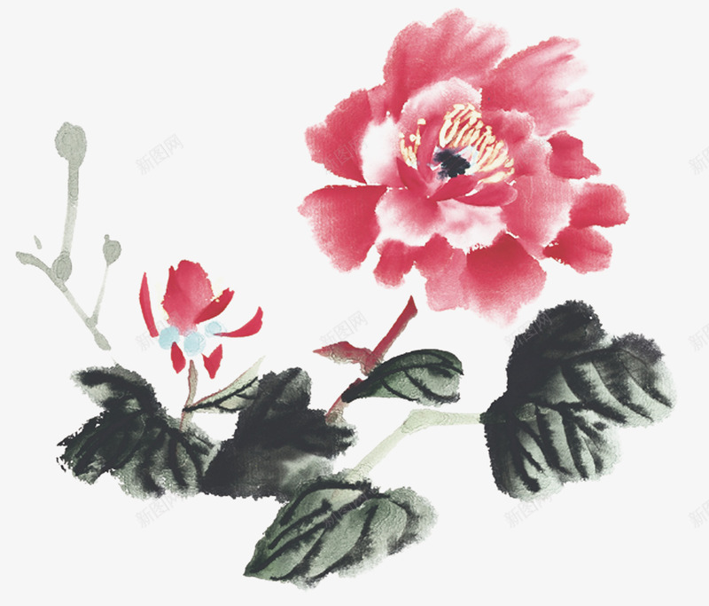 水墨花png免抠素材_88icon https://88icon.com psd 兰花 向日葵 国画 墨色花 彩色PSD 彩色水墨 条形牵牛花 桃花 梅兰竹菊 水墨 水墨花 水墨花模板下载 水墨花素材下载 源文件 牵牛花 石头 素材 荷花 莲花 菊花 葡萄