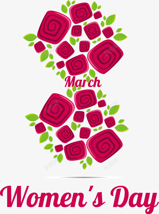 妇女节元素png免抠素材_88icon https://88icon.com 38 三八 女人节 妇女节 海报设计
